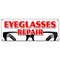 Signmission EYEGLASS REPAIR BANNER SIGN optometrist eye exam dr doctor examination B-Eyeglass Repair - alternate 1